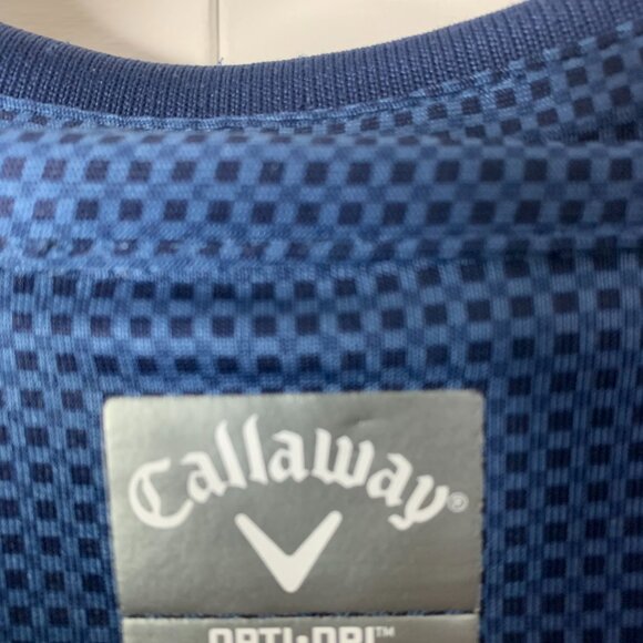Callaway Men’s Blue Golf Polo Shirt – XL, Lightweight Performance - Picture 3 of 14